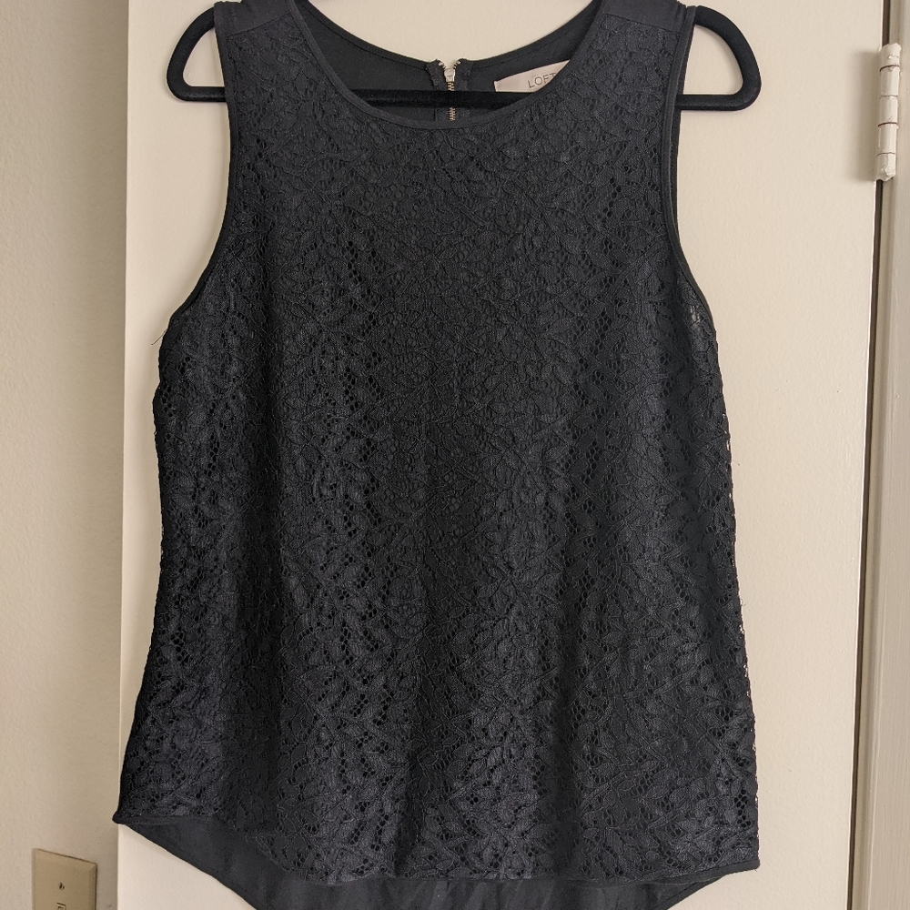 Loft lace top